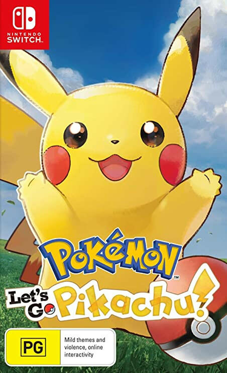 Pokemon Lets Go Pikachu.