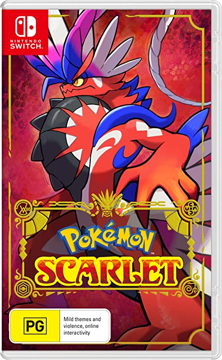 Pokemon Scarlet.