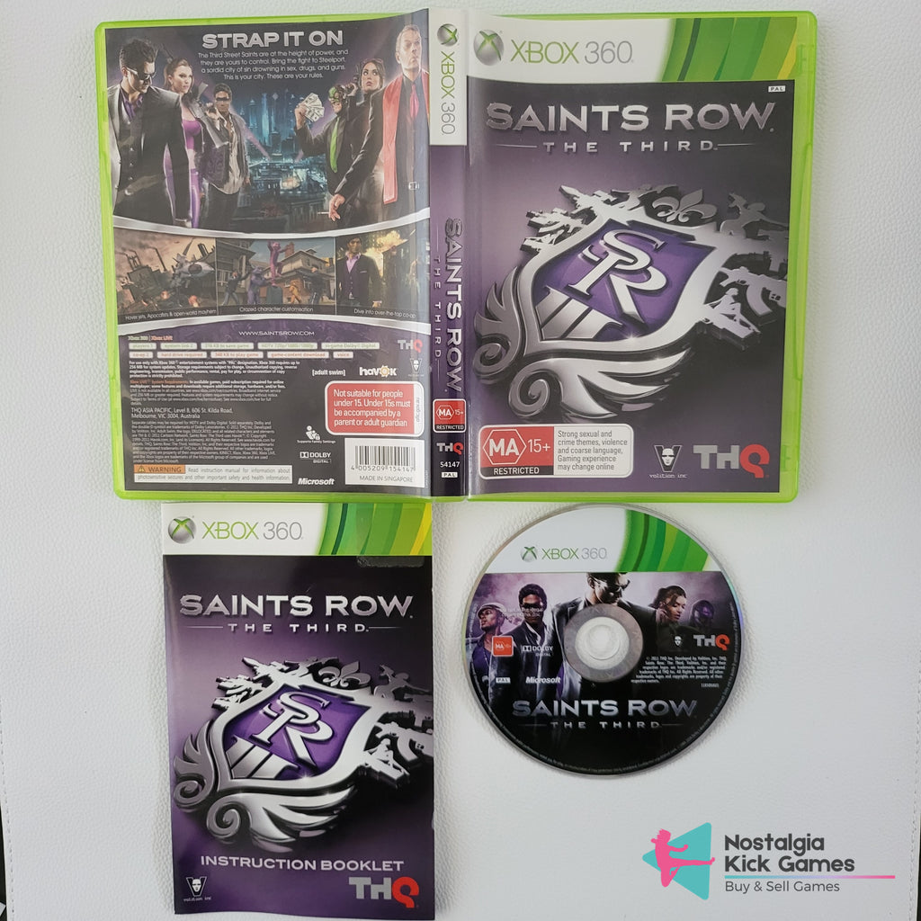 Saints Row The Third.