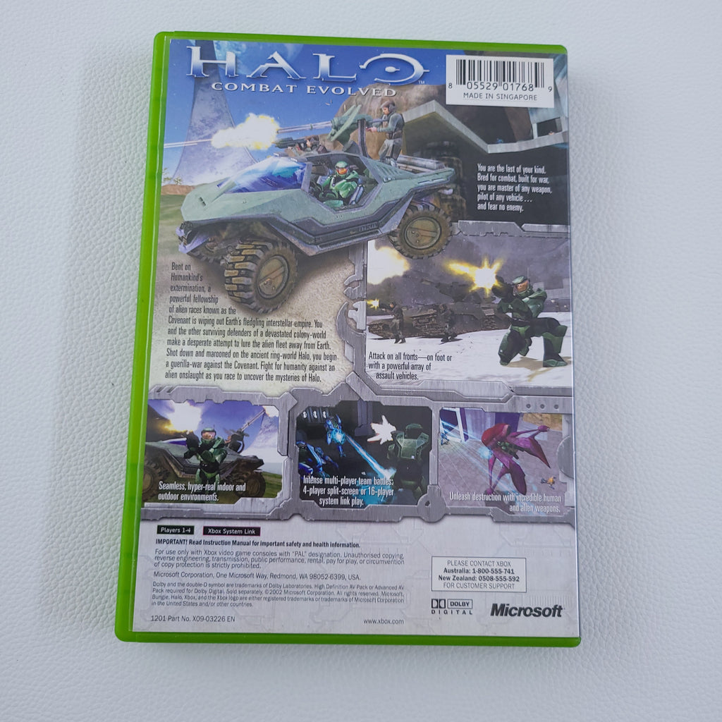 Halo Combat Evolved.