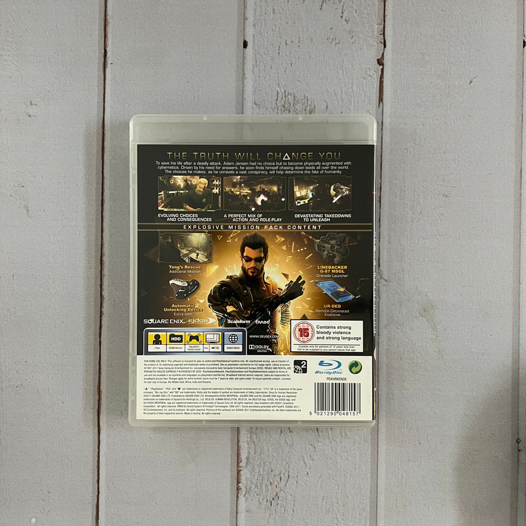 Deus Ex Human Revolution.