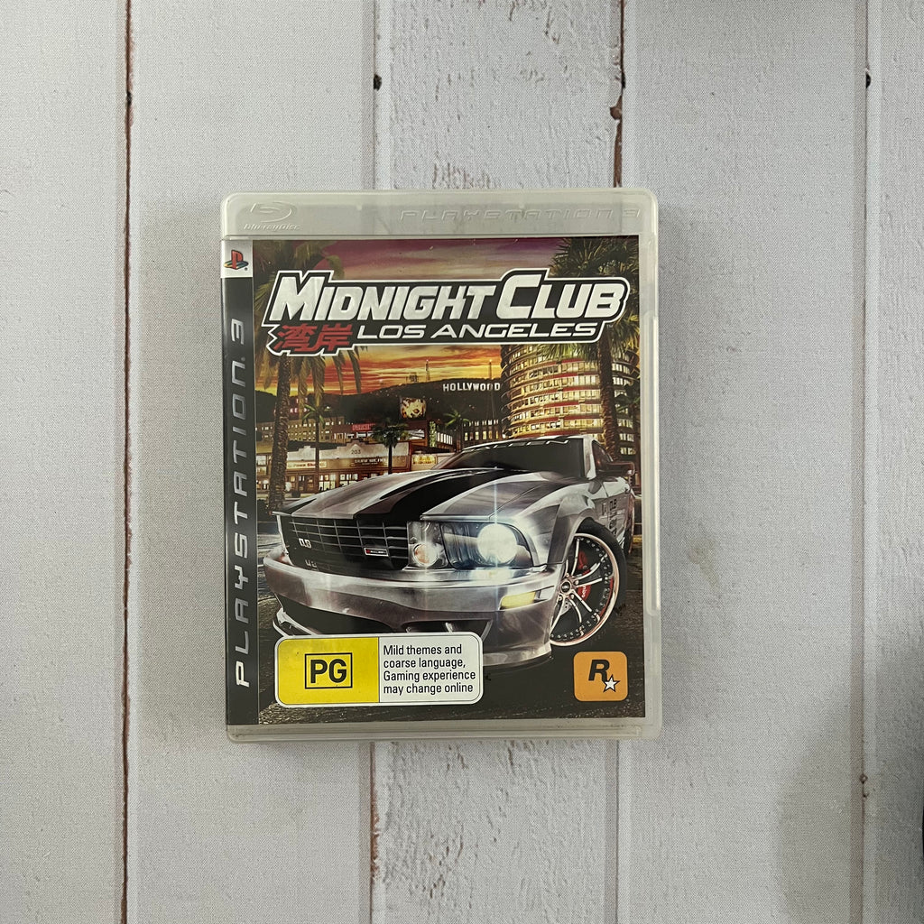 Midnight Club Los Angeles.