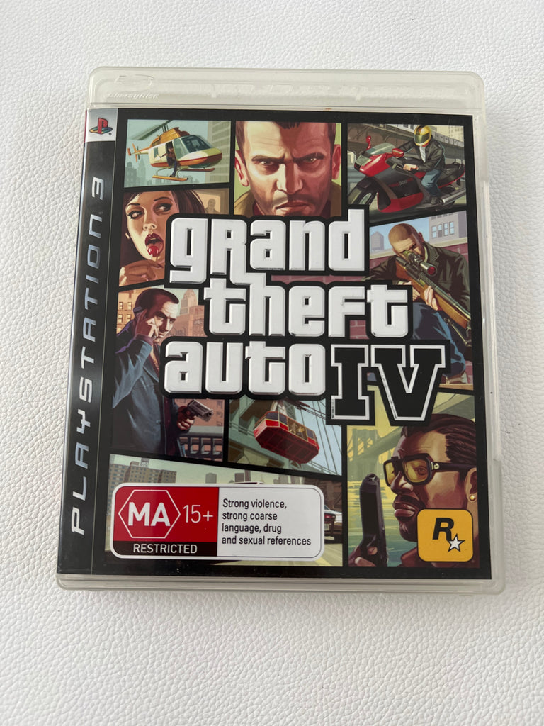 Grand Theft Auto IV.