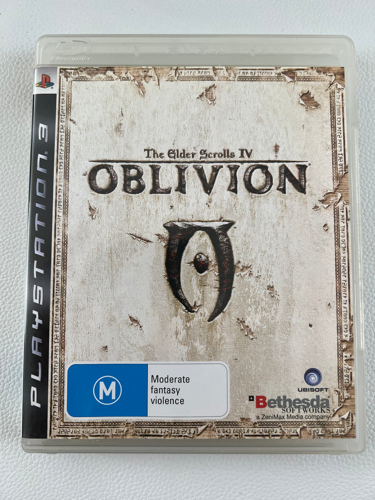 The Elder Scrolls IV Oblivion.