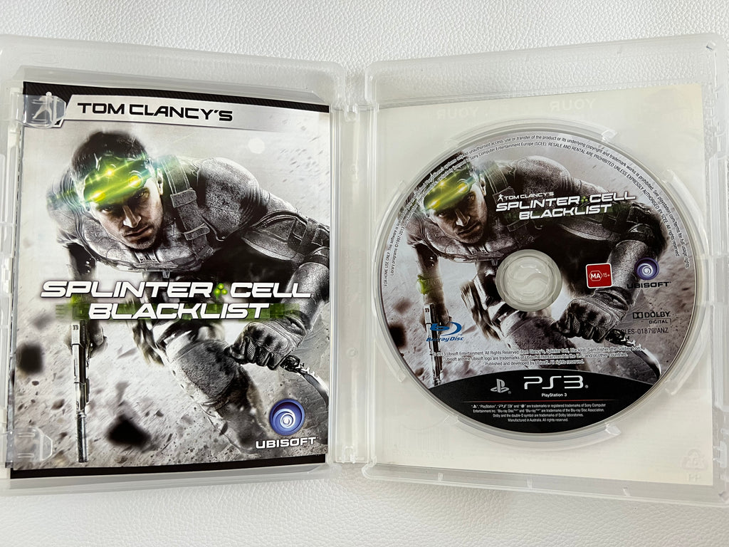 Tom Clancys Splinter Cell Blacklist.