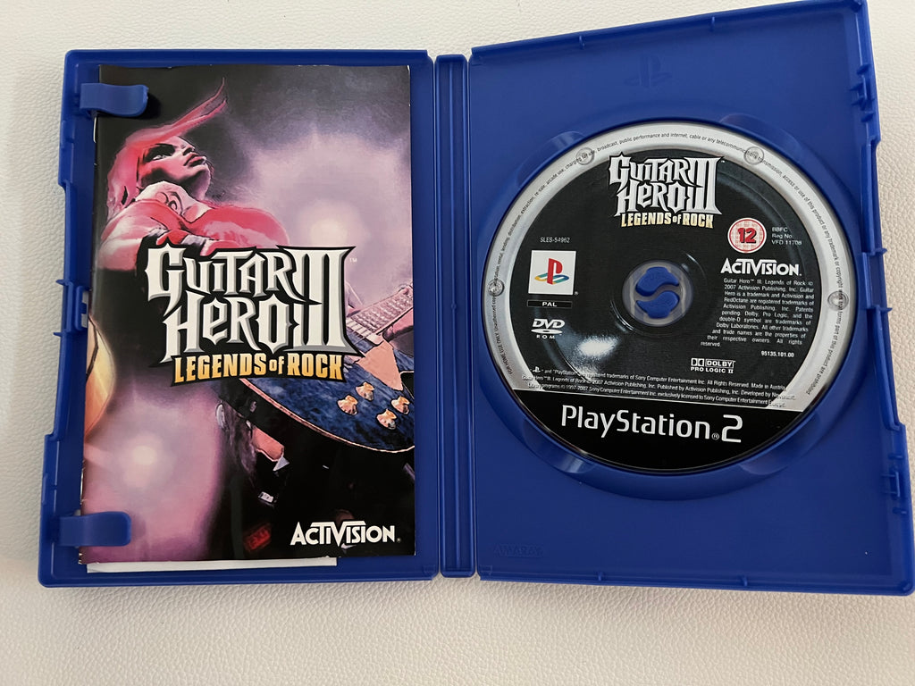 Guitar Hero III Legends of Rock.