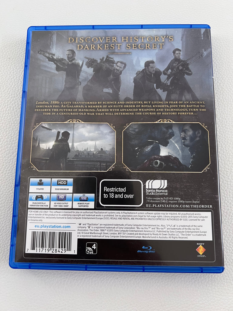 The Order 1886.