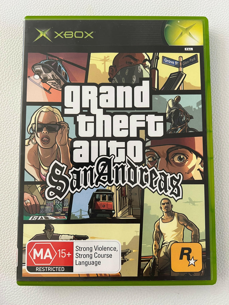 Grand Theft Auto San Adreas.