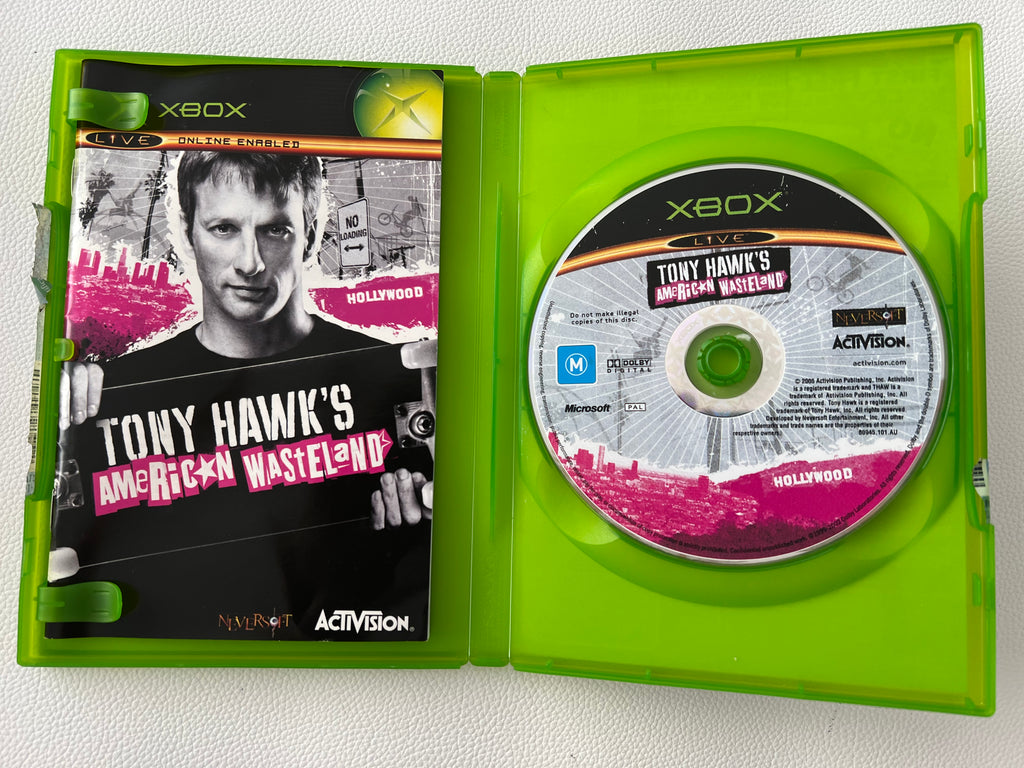 Tony Hawk American Wasteland.