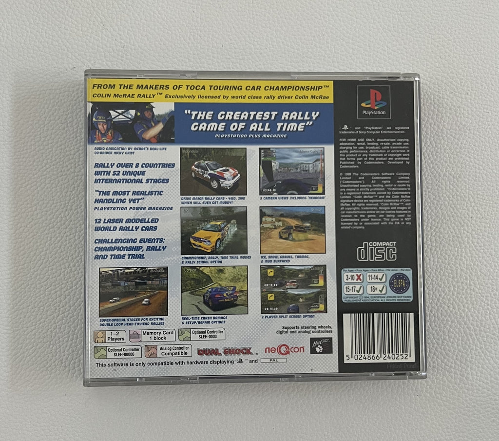 Colin McRae Rally.