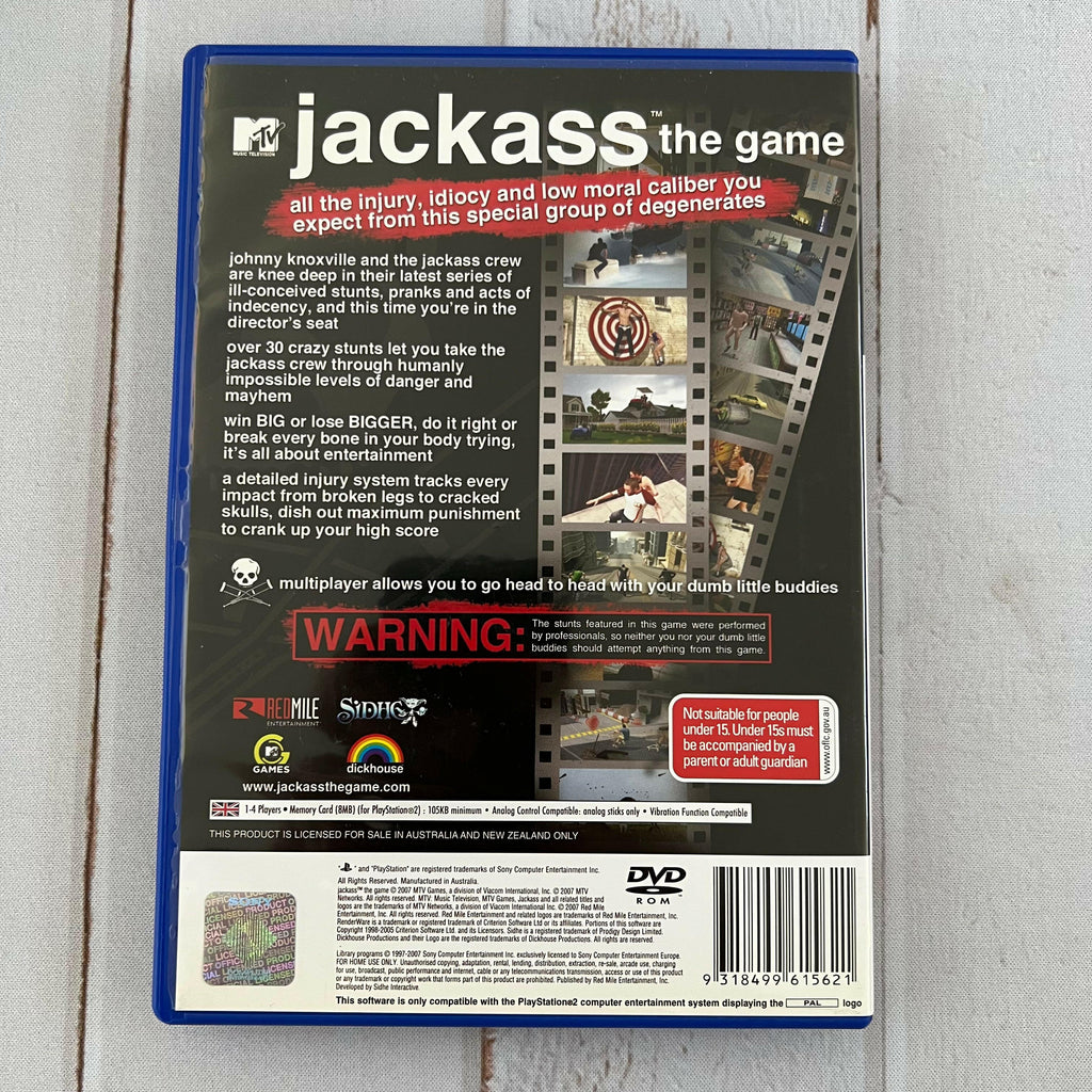 Jackass the game.